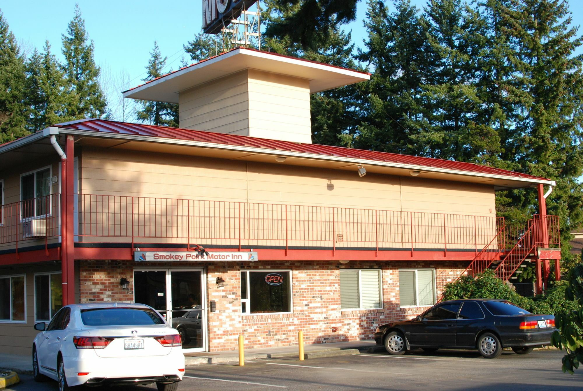 Smokey Point Motor Inn アーリントン エクステリア 写真